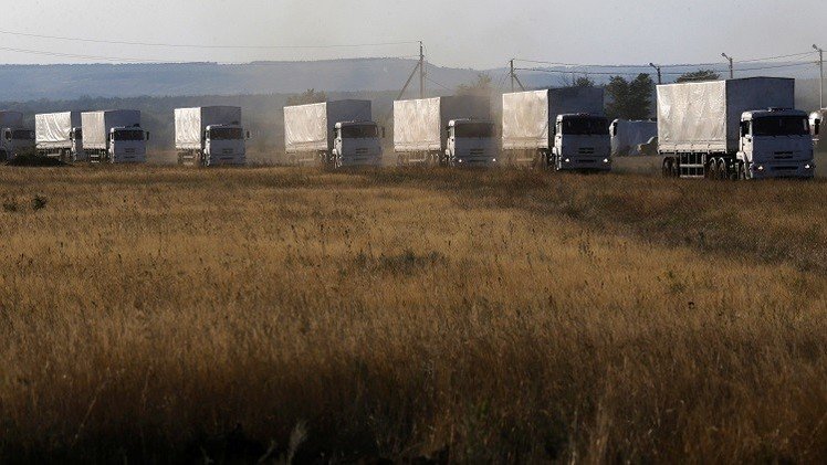 روسيا ترسل قافلة مساعدات إنسانية جديدة إلى شرق أوكرانيا