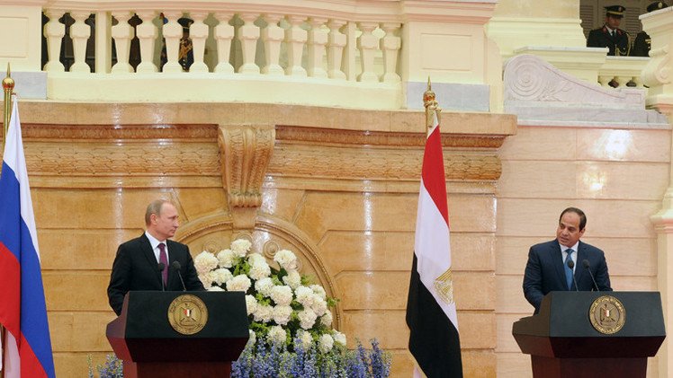 أهم نقاط كلمتي الرئيسين بوتين والسيسي في ختام محادثاتهما في القاهرة