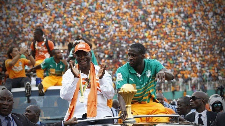 45 ألف مشجع انتظروا لاعبي ساحل العاج أبطال إفريقيا