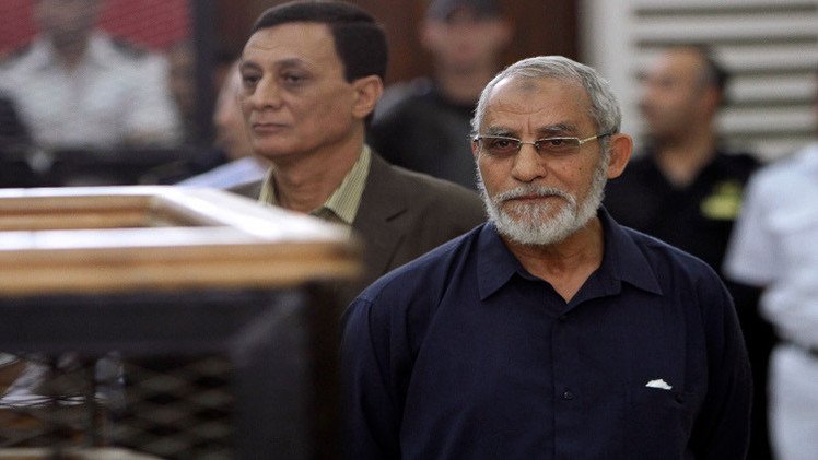 إلغاء حكم إعدام مرشد الإخوان المسلمين في مصر 