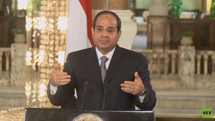 السيسي يدعو لقرار أممي بالتدخل في ليبيا