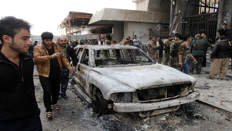عشرة بين قتيل وجريح بانفجار وقصف في بغداد