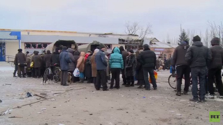كاميرا RT تدخل مدينة ديبالتسيفو بعد انسحاب الجيش الأوكراني