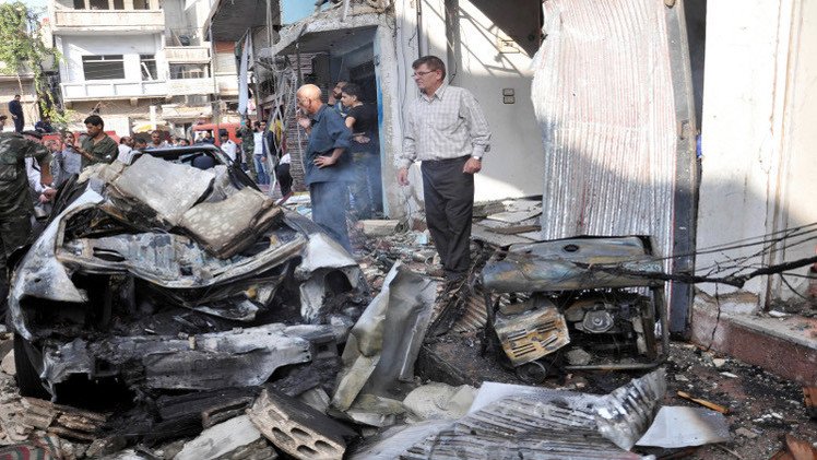  قتلى في انفجار ضخم في مدينة القرداحة بسوريا