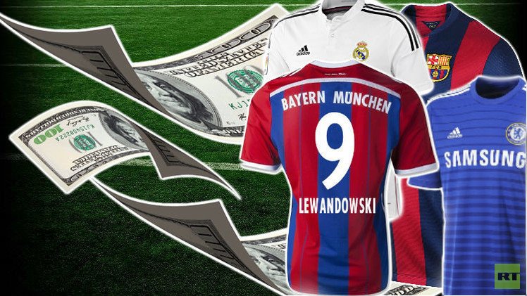 160 مليون يورو استثمارات الإمارات وقطر في قمصان اللاعبين الأوروبيين