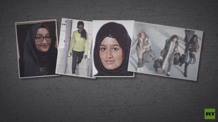 فتيات بريطانيات يسعين للالتحاق بـ "داعش"