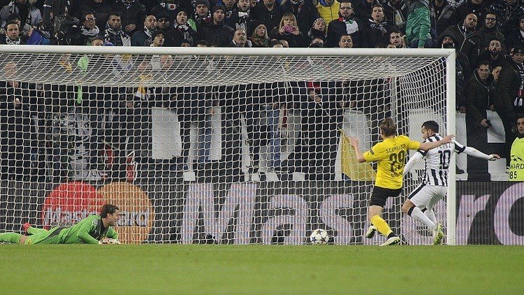 يوفنتوس يروض دورتموند في دوري أبطال أوروبا