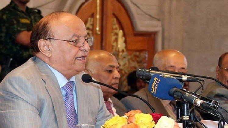 هادي يواصل مهامه كرئيس لليمن ويلتقي بمحافظي مأرب والجوف