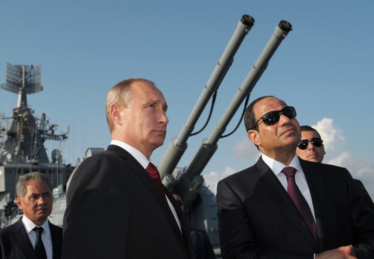 السيسي يشيد بدعم روسيا لمصر