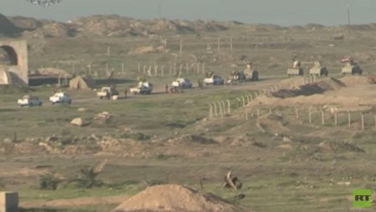 الجيش العراقي يتقدم نحو مركز مدينة تكريت