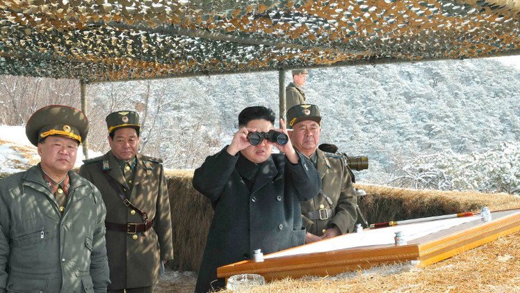 كوريا الشمالية تطلق صواريخ 