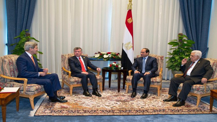 اجتماع رباعي في مصر لبحث عملية السلام في الشرق الأوسط