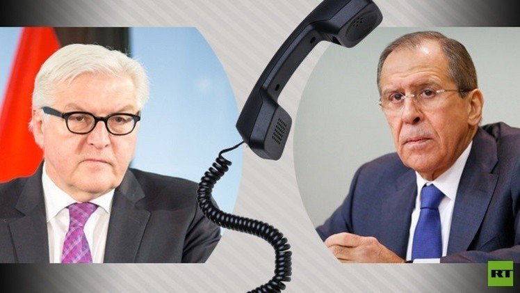 لافروف يبلغ شتاينماير قلق موسكو من مماطلة  كييف في تنفيذ اتفاقات مينسك