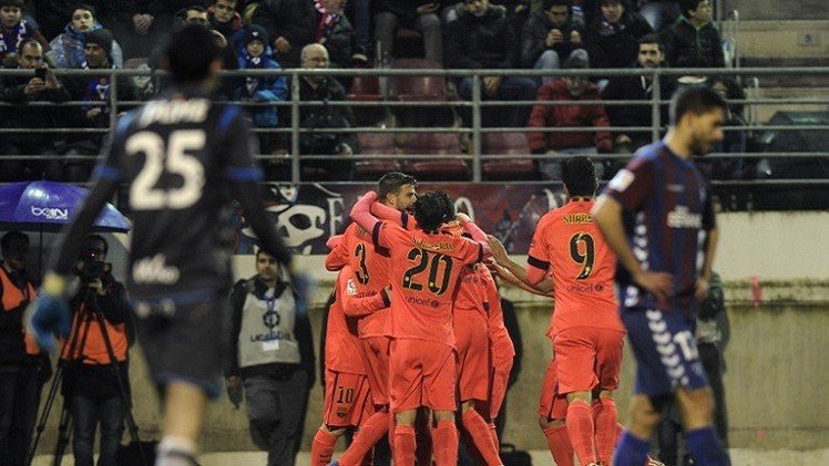 ميسي ينجز المهمة في ملعب إيبار