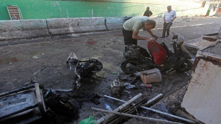 مقتل 8 أشخاص في تفجير شرقي بغداد