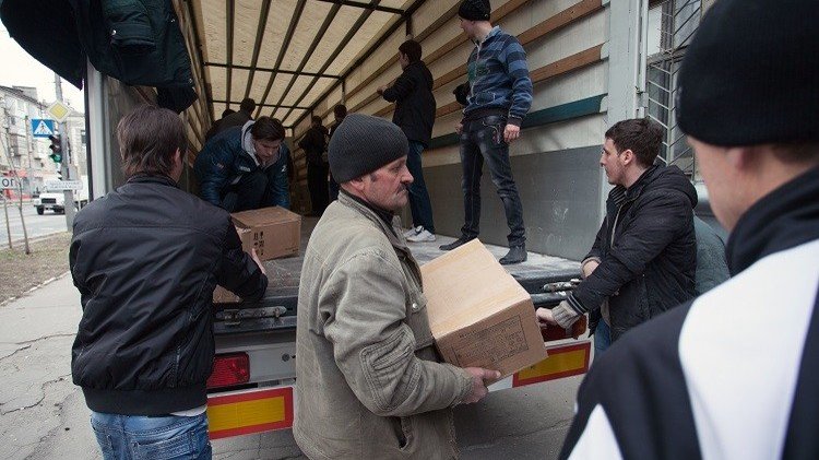 مساعدات إنسانية روسية جديدة إلى دونيتسك ولوغانسك