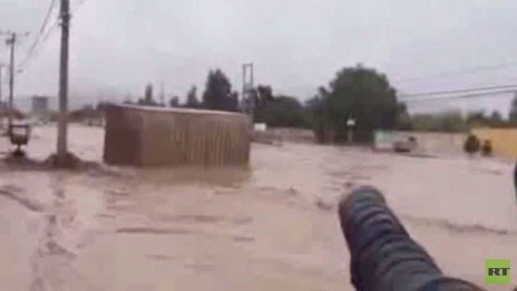 الفيضانات تغمر عديد المدن التشيلية