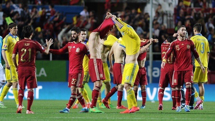 إسبانيا تفوز على أوكرانيا بهدف يتيم في تصفيات 