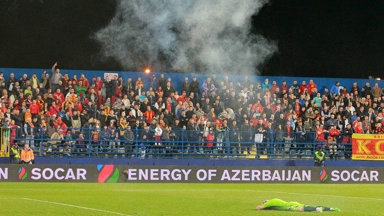 تسلسل الأحداث الدراماتيكية المؤدية إلى إلغاء مباراة روسيا والجبل الأسود