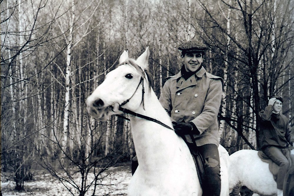 سيرغي لافروف في أيام شبابه