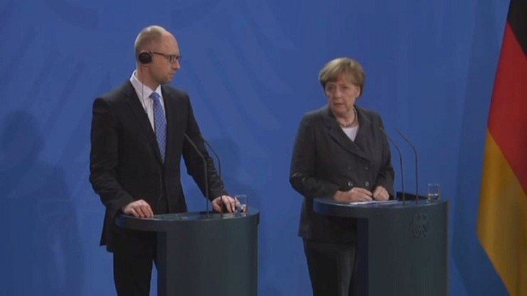 ميركل: وقف إطلاق النار في أوكرانيا ليس شاملا  