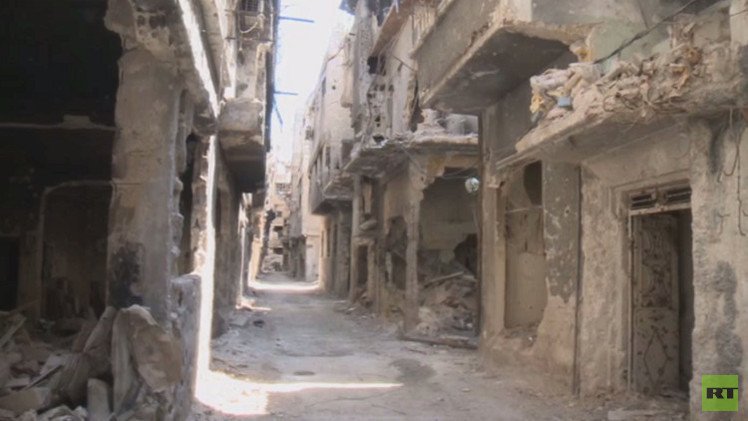 معارك في مخيم اليرموك بدمشق