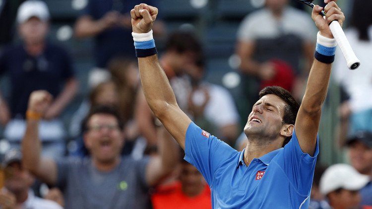 ديوكوفيتش يتخطى فيرير بصعوبة في بطولة ميامي للماسترز