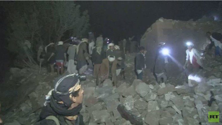 مقتل 9 أشخاص على الأقل في القصف السعودي الأخير (فيديو)