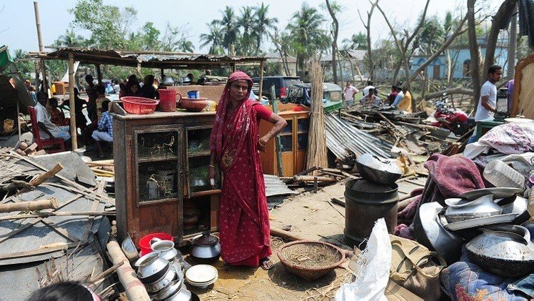 ارتفاع قتلى العاصفة في بنغلادش إلى 38 
