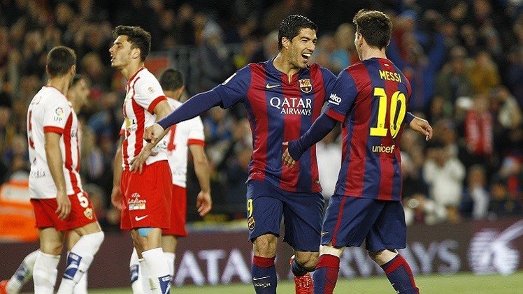 برشلونة يكرم ألميريا برباعية نظيفة