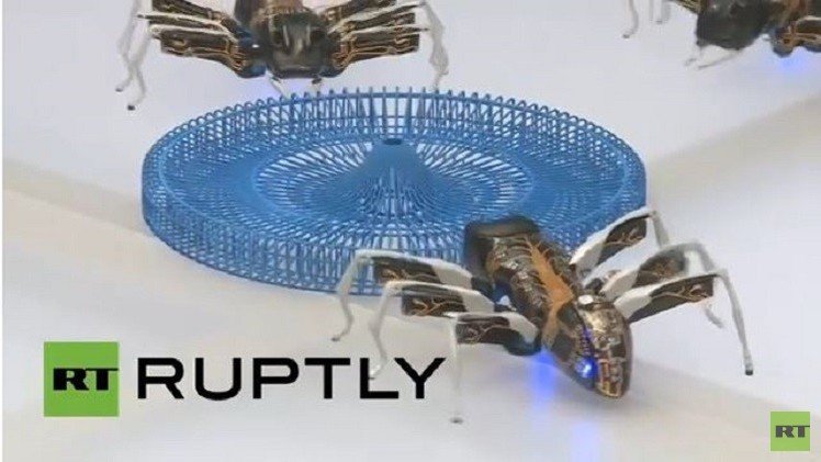 نمل وفراشات روبوتية في معرض هانوفر الدولي للتقنية (فيديو)