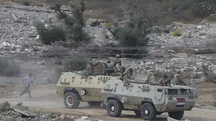  مقتل جندي وجرح 3 بانفجار عبوة ناسفة في سيناء