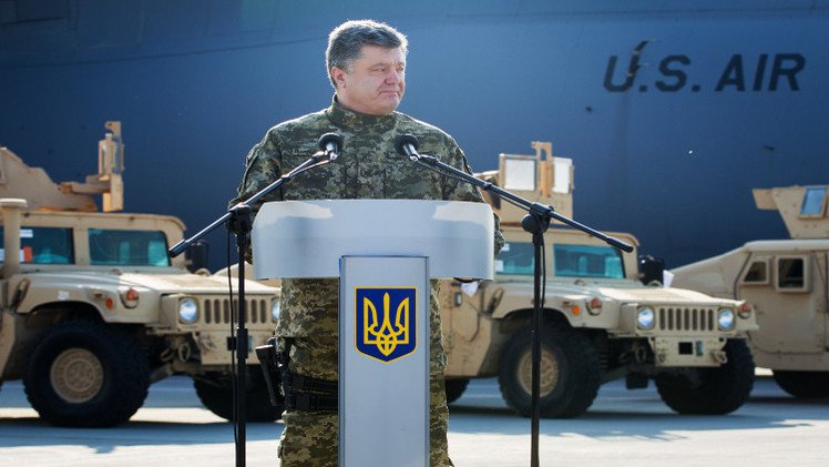 عسكريون أمريكيون يزورون منطقة النزاع بجنوب شرق أوكرانيا
