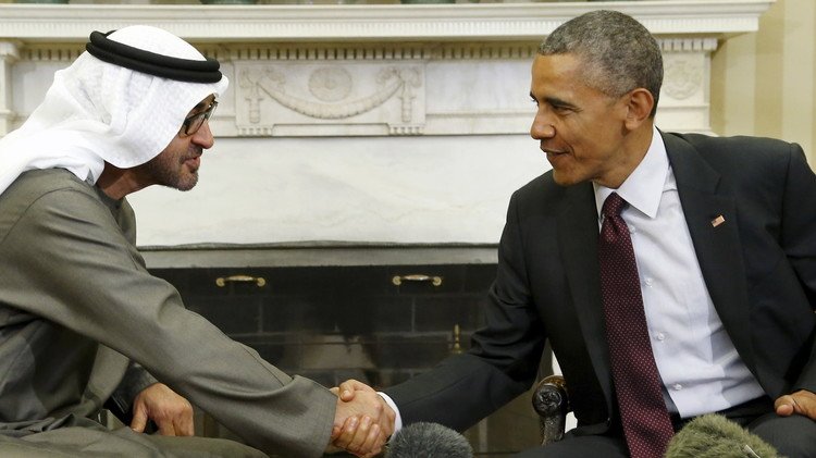 أوباما يبحث مع ولي عهد أبوظبي حاجة الإمارات إلى معدات عسكرية