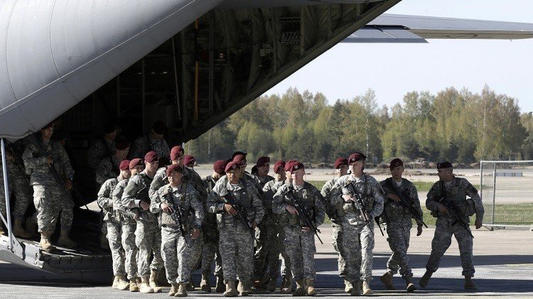 تدريبات جوية واسعة النطاق لحلف الناتو في لاتفيا