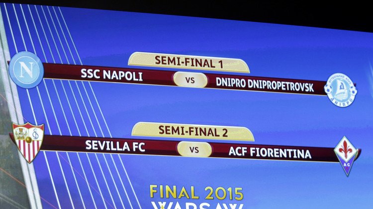 إشبيلية يصطدم بفيورنتينا في المربع الذهبي للدوري الأوروبي