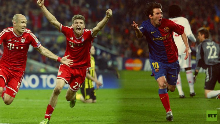 برشلونة 2009 أم بايرن ميونيخ 2013!