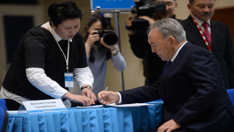 98% من الأصوات لنزاربايف في انتخابات الرئاسة الكازاخستانية (فيديو)