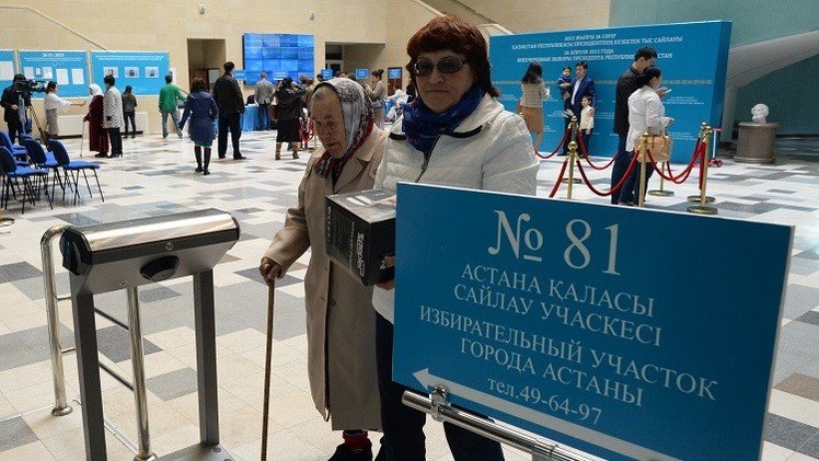 98% من الأصوات لنزاربايف في انتخابات الرئاسة الكازاخستانية (فيديو)