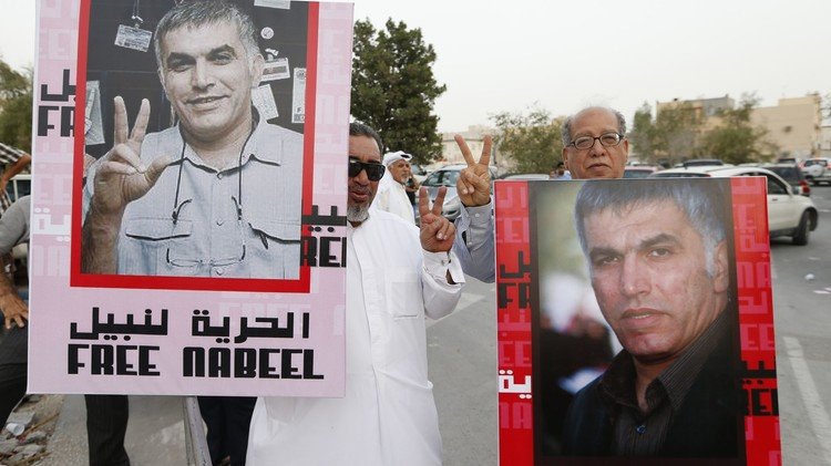 تمديد اعتقال الناشط البحريني نبيل رجب 