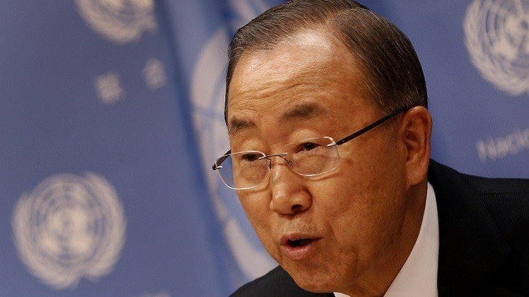 بان كي مون يستنكر قتل إسرائيل 44 فلسطينيا في منشآت للأمم المتحدة خلال حرب غزة