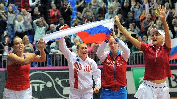 روسيا تبلغ نهائي كأس الاتحاد للتنس