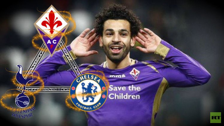 صلاح في مثلث تشيلسي – فيورنتينا – توتنهام  