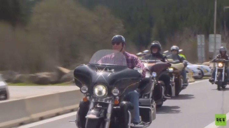 "ذئاب الليل" يعبرون الحدود التشيكية 5 مايو/أيار