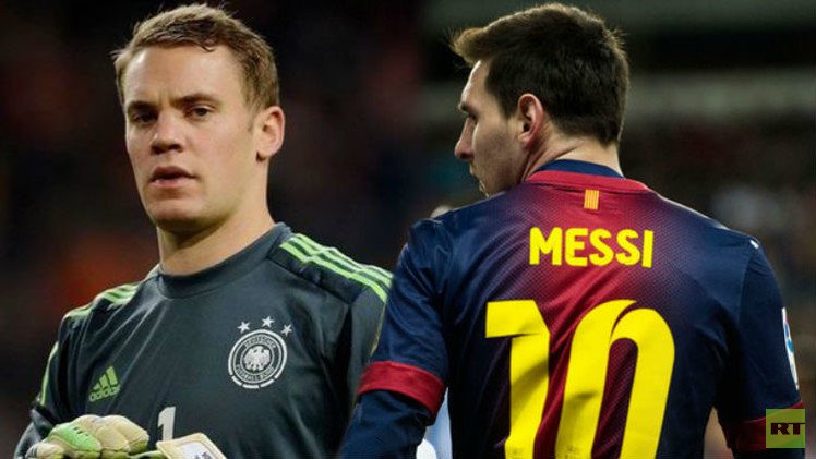 نوير وميسي في صراع الزعامة