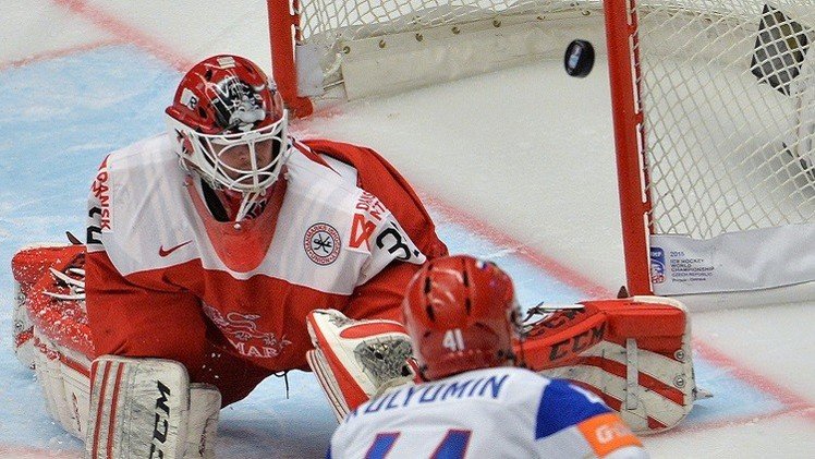 روسيا تحقق فوزها الثالث في بطولة العالم للهوكي