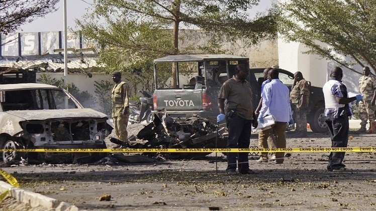 إصابة 12 شخصا في هجوم انتحاري على معهد شمال شرق نيجيريا