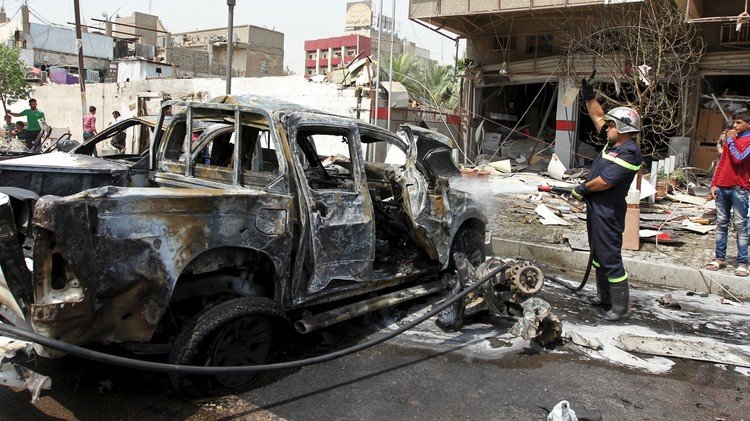 قتلى وجرحى في هجومين انتحاريين شمال بغداد