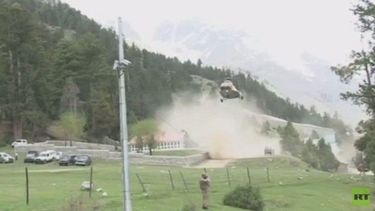 إسلام آباد: سبب سقوط المروحية عطل فني