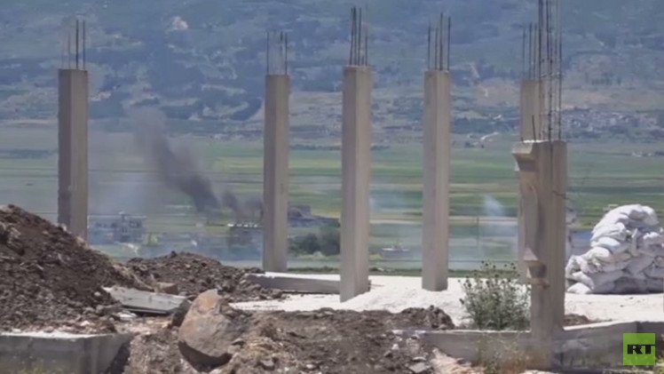 تواصل الاشتباكات في محيط مشفى جسر الشغور
